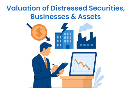 Valuation of Distressed Securities Businesses Assets
