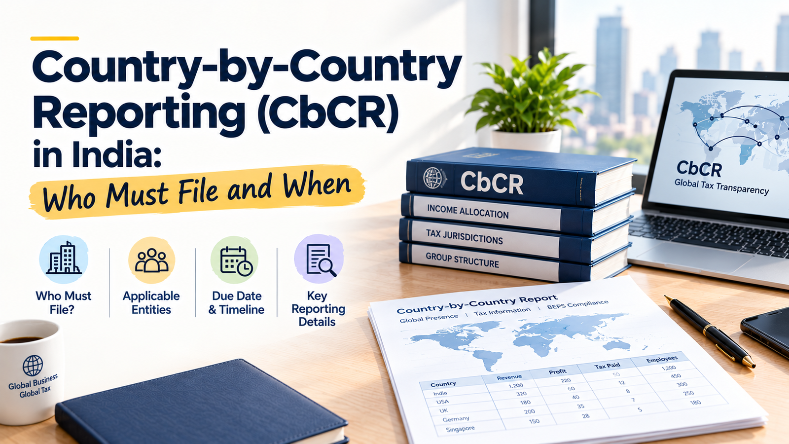 Country-by-Country Reporting (CbCR) in India: Who Must File and When