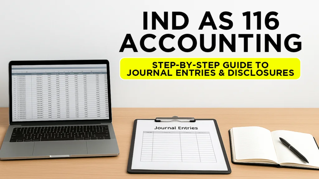 Ind AS 116 Accounting: Step-by-Step Guide to Journal Entries & Disclosures Ind AS 116 Accounting: Step-by-Step Guide to Journal Entries & Disclosures